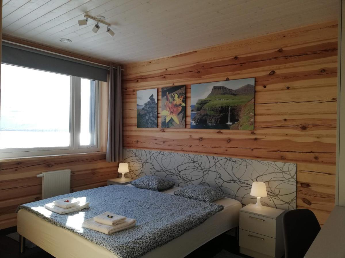 Gotugjogv Log House Lejlighed Eksteriør billede