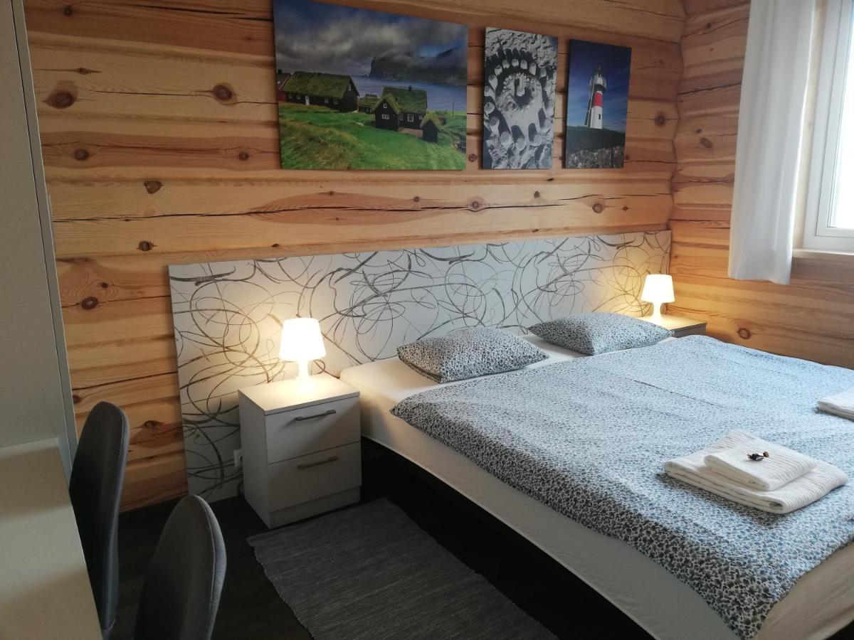 Gotugjogv Log House Lejlighed Eksteriør billede